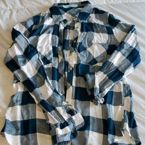 Long sleeve buffalo plaid